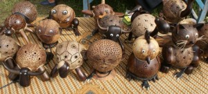 Coconut Shell Craft Animal Shape1